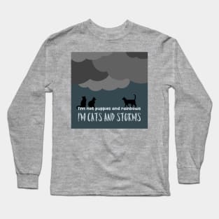 Cats And Storms Long Sleeve T-Shirt